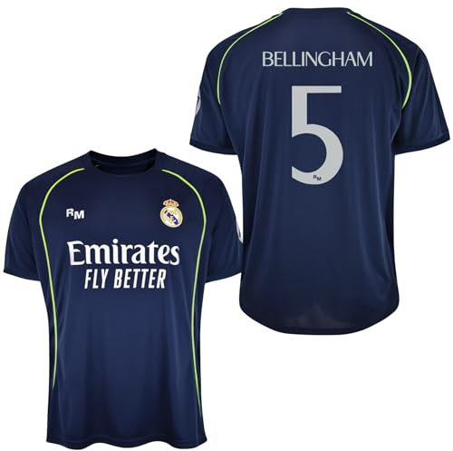 Real Madrid Camiseta Adulto 2a Equipación 25-26 Camicia Unisex - Adulto
