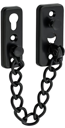Mooche Door Chain Lock, Safety Chain Bolt with Spring Anti-Theft Press Lock