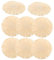 LIFKOME 8 pièces sous Verres Papier Hawaïens pour Tasses et Mugs Isolants et Décoratifs Diamètre Accessoires de Table Élégants pour Maison