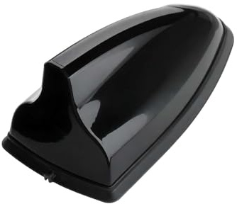 Bingfu Shark Fin Car Antenna Cover AM FM Radio ABS Housing, Adhesive Tape | Shark Fin Car Replacement Aerial Shell with Adhesive Tape, Stylish Low Wind Design for Most Cars with Stable Signal Reception