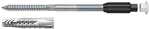 Fischer Thermax 10/240 M10, Kit 20 pz Tasselli per Fissaggio su Cappotto Isolante Max 240 mm, Carichi Medio Leggeri