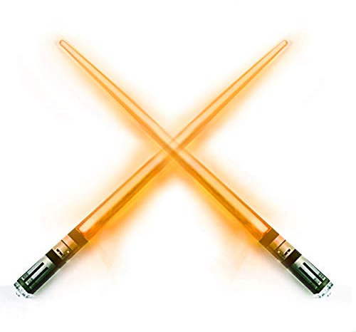 ChopSabers Lightsaber Led Light Up Chopsticks (1 Pair, Orange)