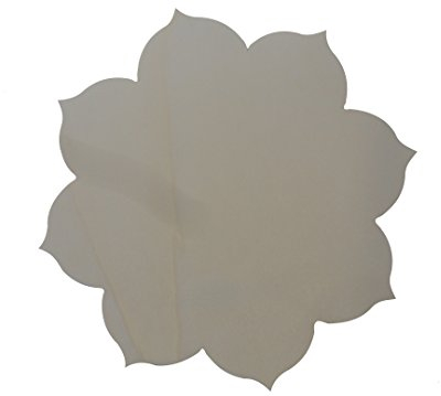 colorcoop Sagoma Fiore in Legno sottopiatto 2 Pezzi