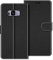 COODIO Coque en Cuir pour Samsung Galaxy S8, Étui Housse Pochette Fonction Stand pour Samsung Galaxy S8, Noir