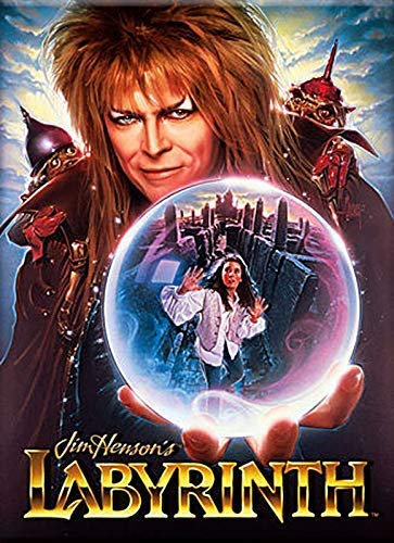 Kühlschrankmagnet Labyrinth (David Bowie)