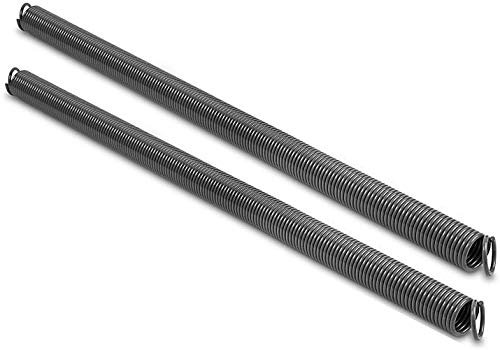 Lot de 2 ressorts extensibles de rechange pour porte de garage - Robustes - 49,5 kg