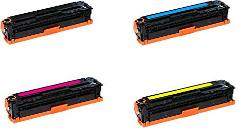 ENCRE BREIZ 4 Toner für CF540X CF541X CF542X CF543X für HP 203A Color Laserjet Pro M254dw M254dn M254nw MFP M280nw M281fdw M281cdw M281fdn (hohe Kapazität)