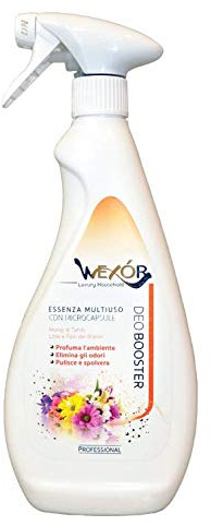 WEXOR DEO BOOSTER Parfüm die AMBIENTE-ELIMINA GLI ODEO BOOSTER UND SPOLVERA MONOJ DI TAHITI, LIME und blumen des BRASILE 750 ml