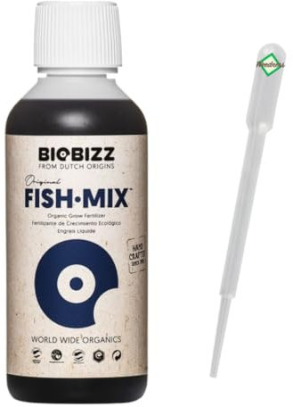 Weedness BioBizz Bio Fish Mix 10 Liter - Naturdünger Grow Anbau Indoor Tomaten Flüssig Orchideen Bonsai Bio Organischer NPK