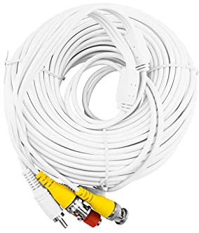 CLICLED 50MT Cavo telecamera videosorveglianza audio video bnc matassa coassiale