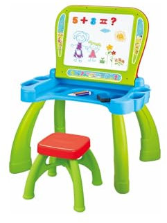 PICCOLOTOYS Tavolo disegno proiettore blu