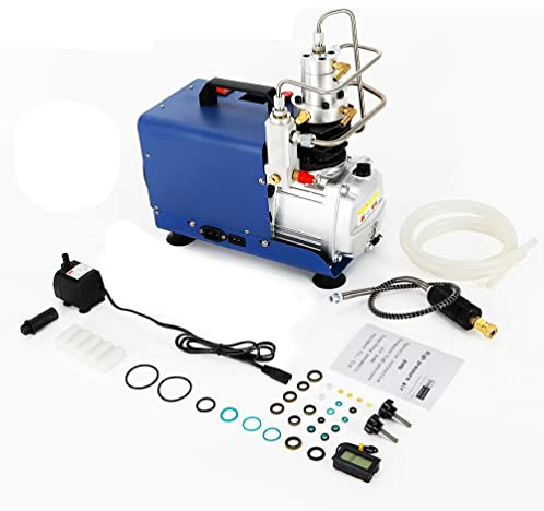 Compressore d'aria elettrico PCP pompa ad alta pressione 300 bar pompa compressore regolabile pressione 1800 W 4500 PSI