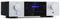 Auna CD-1000 DG, CD-Player HiFi, USB, MP3, Fernbedienung, CD-Player mit LED-Display, CD Receiver Aluminium, schwarz-weiß