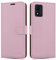 iCatchy Schutzhülle für Alcatel 1B 2022, Leder, Brieftasche, Buch, Klapphülle, Klappetui, Standfunktion, mit Kartenfächern und Ständer, für Alcatel 1B 2022, Roségold)