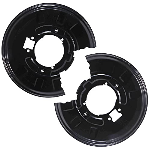 ATEC Germany 2x Placa de anclaje trasera izquierda y derecha protector | Compatible con: BMW 3, 3 Cabriolet, 3 Coupe, 3 Touring, X3