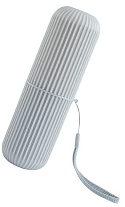 Cabilock Zahnbürsten Reiseetui Box Aus Kunststoff Tragbarer Zahnbürstenhalter Reisezahnbecher Mit Zahnputzbecher Und Zahnpastabehälter Für Heimgebrauch Und Ausflüge