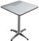 Benelando Bistrotisch klappbar Aluminium Klapptisch Tisch Gartentisch 60x60 cm Garten