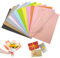 120 Blatt Transparentpapier Bunt, 50 X 70cm Seidenpapier Verpackungsmaterial für Blumenstrauß-Verpackung, DIY-Geschenkdekoration, Zum Verpacken (12 Farben)