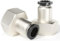 TAILONZ PNEUMATIC Raccordi a pressione con tubo diritto femmina da 8 mm OD x filettatura BSP da 3/8 di pollice PCF8-03(confezione da 2)