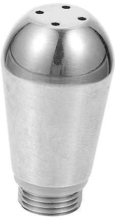 OKUMEYR Milk Foams Steam Nozzles 1pc Steam Nozzle Coffee Maker Accessory Coffee Machine Spout Milk Foams Spout Coffee Makers Four Holes Milk Frother Stainless Steel Coffee Machine Spouts