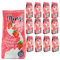 Mimi Milk Mix Fresa Bebida Polvo 12 x 400 g - Pack de Almacenamiento - Polvo de bebida soluble en leche con sabor a fresa - Soluble en frío y caliente - Ideal para ocio, oficina, familia grande