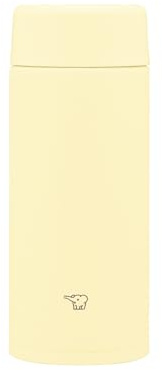 Zojirushi Su-AA36-YM Mahobin Stainless Steel Mug Water Bottle, 12.2 fl oz (360 ml), Screw Type, Dishwasher Safe, Seamless Tub, Only 2 Cleaning Points, Pale Citrus