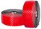 Azarxis Ruban de Guidon de Vélo de Route avec Bouchons 2 Pièces Bande Adhésif Respirant Antidérapant pour la Plupart des Vélos (02 Rouge)