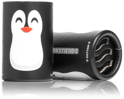 Smoke Fiends Ersatzfilter, diskrete HEPA- und Kohlefiltration, biologisch abbaubar und bis zu 300+ Anwendungen (Chilly Pinguin)