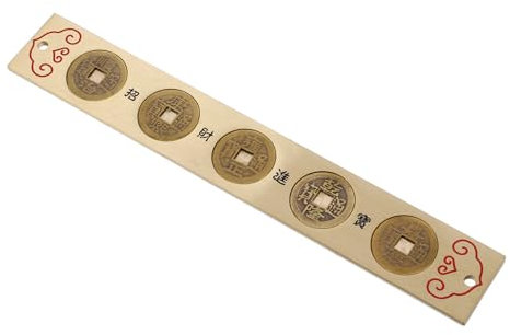 ifundom Vintage Brass Ruler for Measurement Multi-Function Decorative Ruler Emperor Patterns Accurate Scale for Collectors and Home Decor
