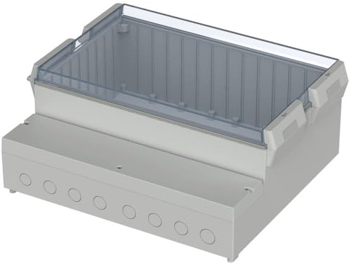Bopla REGLOCARD RCP 4000 41400109 Regler-Gehäuse, Hellgrau, 363,4 x 318,6 x 150 mm, ABS, Polycarbonat, 1 Stück