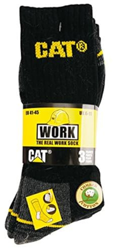 CAT Men's Real Work Arbeitssocken 3er Pack Socks (pack of 3)