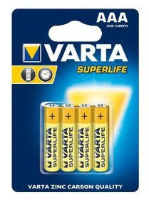 Pile varta superlife r03 micro aAA-lot de 4