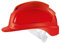 Uvex Pheos B Belüfteter Bauhelm - Langer Schirm - Rot