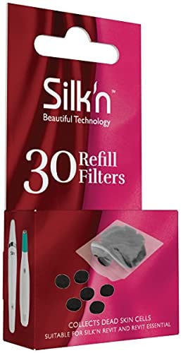 Silk'n Revit Essential Filter - Gesichtspeeling Ersatzfilter - Zum Auffangen abgestorbener Hautzellen - 30 Stück