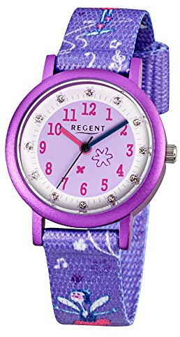 Regent Kinderuhr 7300.18.18 Textilband F486