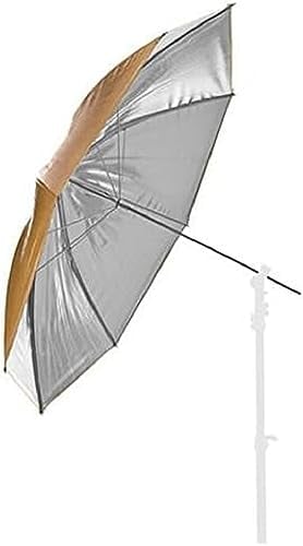 BRESSER SM-21 Reflexschirm Silber/Gold 110cm wechselbar