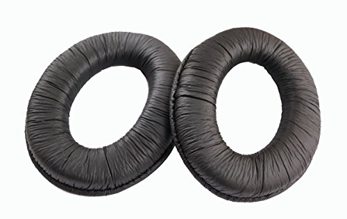 Oterkin1 Paar Ohr Pad Ohrpolster Kissen Ersatzteile für KOSS UR29 SB45 SB49 pro3aa UR40 TD85 Kopfhörer weiche Ohrenschützer Headset (Leder) (schwarz)