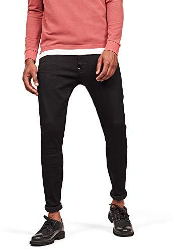 G-Star Men's Revend Skinny, Black (pitch black 51010-B964-A810), 34W / 30L