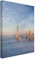 Leinwandbild - Dubai über den Wolken - Hochformat 4:3, 100x75 cm