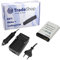 Trade-Shop Batterie Li-Ion 1700 mAh remplace Nikon, ENEL23, avec chargeur et câble allume-cigare pour Nikon, Coolpix B700, P900, S810c, P610, P600, P610S, P900S
