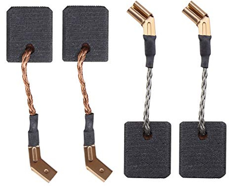 OTOTEC 2 pares de cepillos de carbono N421362 de 6,5 x 12 x 14 mm compatibles con amoladora angular DeWalt DWE4202 DWE4204 DWE4206 parada automática
