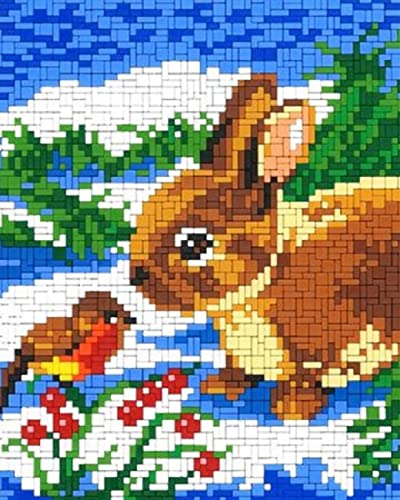 stickit Mini Stecksystem Hase im Schnee ca. 3.200 Teile Nr. 42224