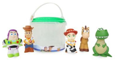 Disney Store Offizielles Badeset (Toy Story) – Kinder-Badezubehör mit geliebten Disney Charakteren – bunte und lustige Badezeit-Essentials für Kinder – geeignet für alle Altersgruppen