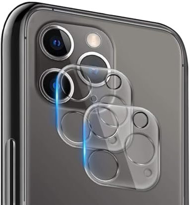 NOVAGO Compatible avec iPhone 13 Pro - Lot de 2 Films vitre Protection Verre trempé résistant pour la caméra