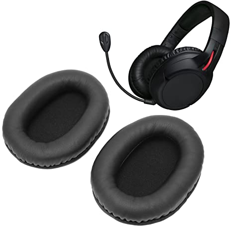 Mavis Laven Kopfhörer-Ohrpolster, für Kingston HyperX Cloud Flight Wireless Gaming Headset, Weicher, Atmungsaktiver Ersatz-Ohrpolsterbezug, Schallisolierung