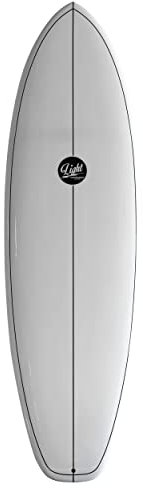 Light Surfboard Hybrid Plus White - Epoxy - Future