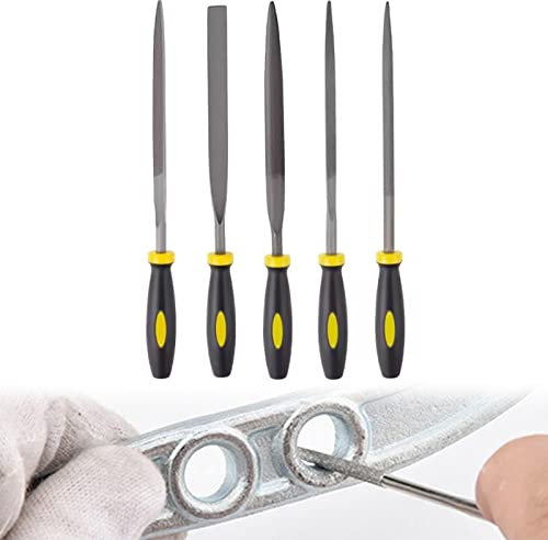 Lime Diamantate, Set di Lime diamantate, 5 Pezzi Set di Lime e Raspe per Legno, Lima Diamantata Set, Mini Lime con Aghi Diamantati, Mini Diamond Files, Lime Ad Ago Diamantate Set