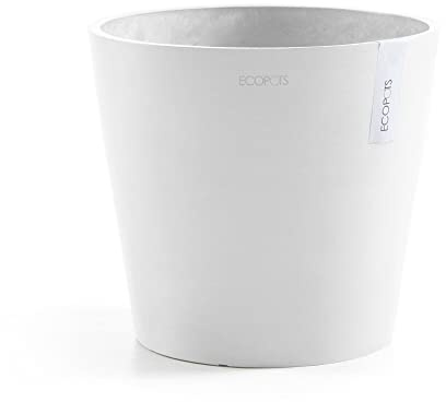 Ecopots Amsterdam 30 Blumentopf - L 30 cm x H 25,4 cm - Innen- und Außenbereich