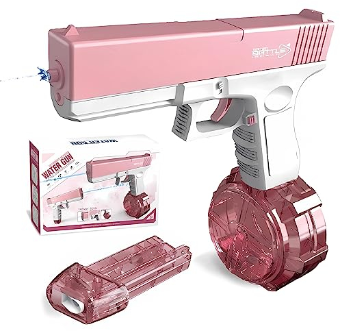 Wasserpistole Elektrisch Automatische Burst Wasserspritzpistolen Wasserpistole Mit Großer Reichweite Wasserpistole Spielzeug für Erwachsene Kinder Sommer Draussen Pool Strand Party Langstrecken