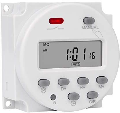 Hsthe Sea CN101A Mini-LCD-Digital-Mikrocomputer-Steuerungs-Zeitschaltuhr Programmierbares Zeitschaltrelais DC220V 16A